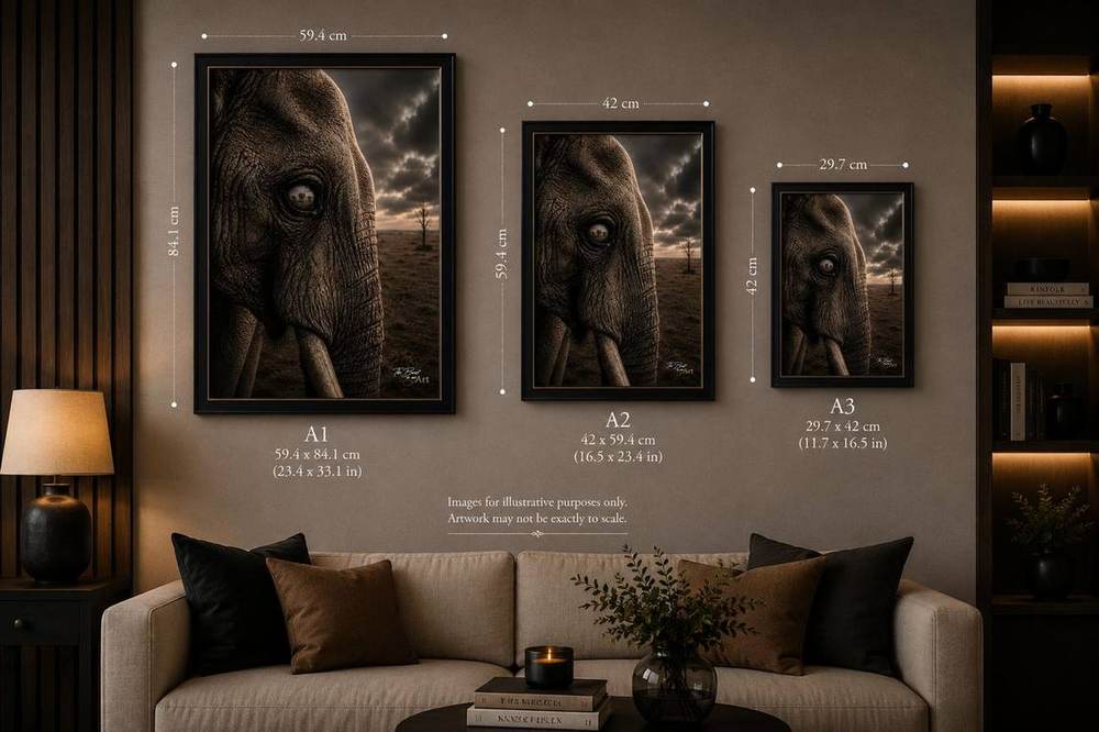 Alone — size reference